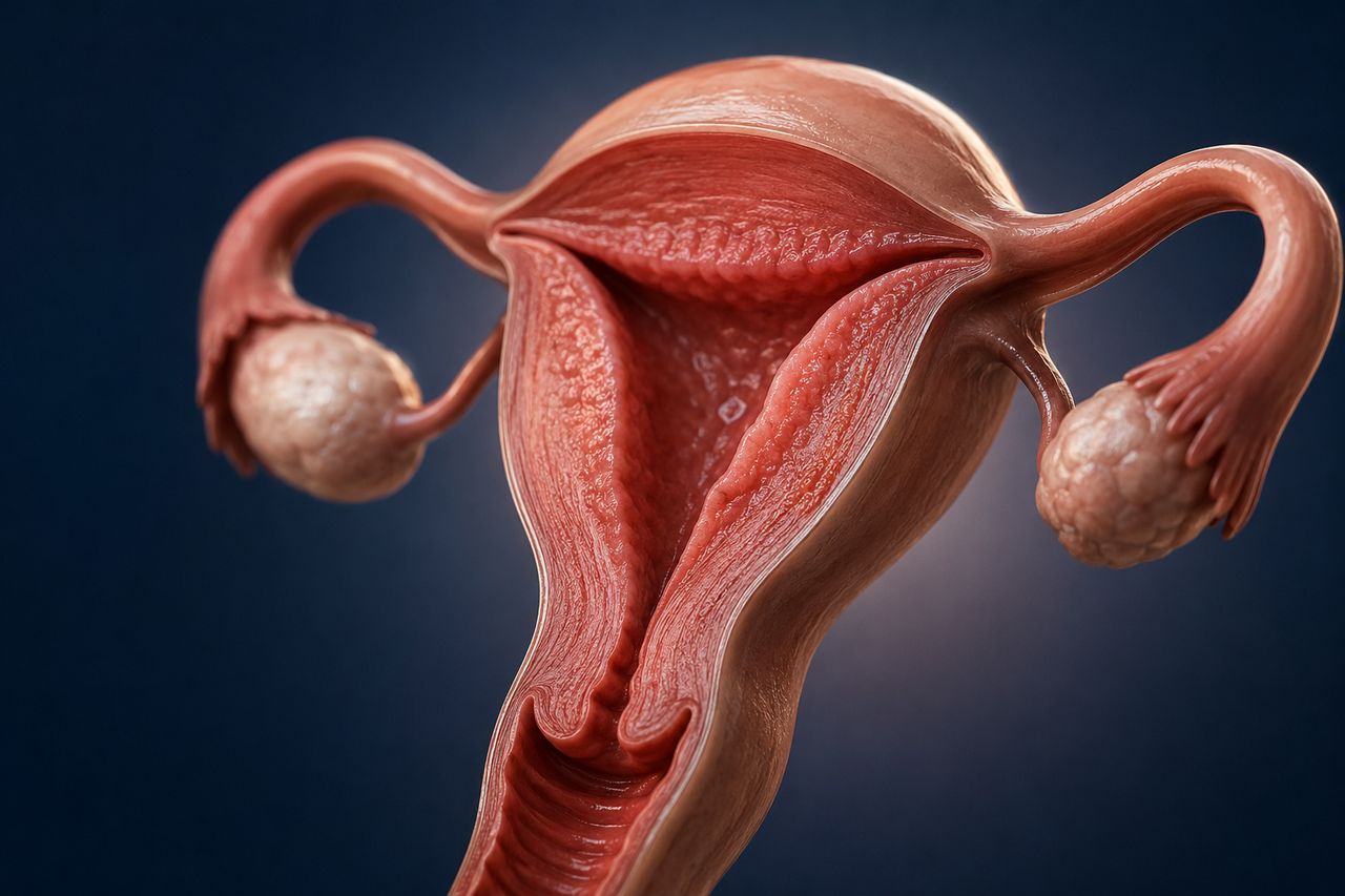 Réunion de concertation pluridisciplinaire (RCP) analysant l'IRM pelvienne d'un cancer de l'endomètre — décision collégiale du traitement