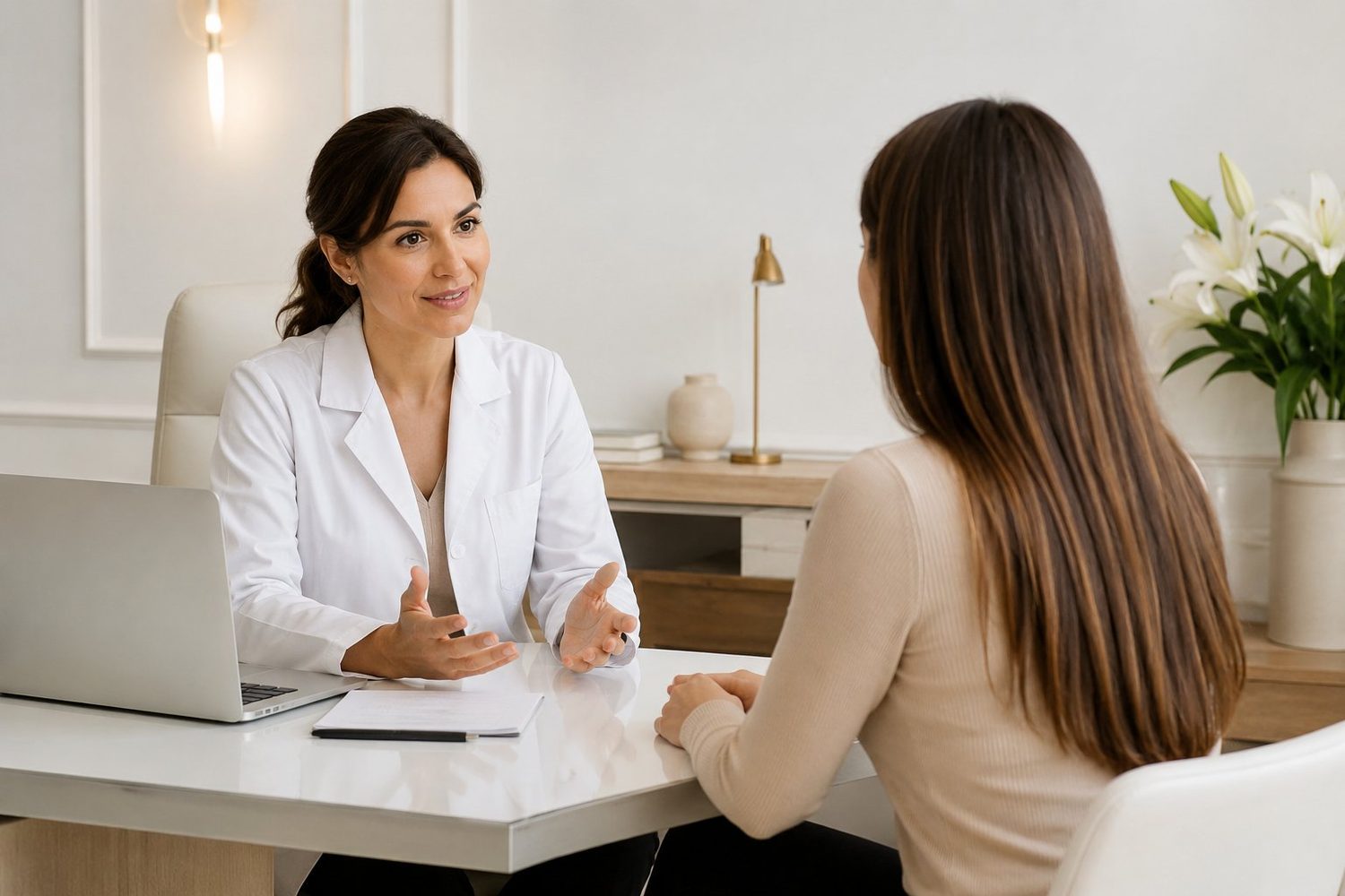 Gynecology consultation for uterine fibroids — Dr Zeitoun, gynecologic surgeon in Paris