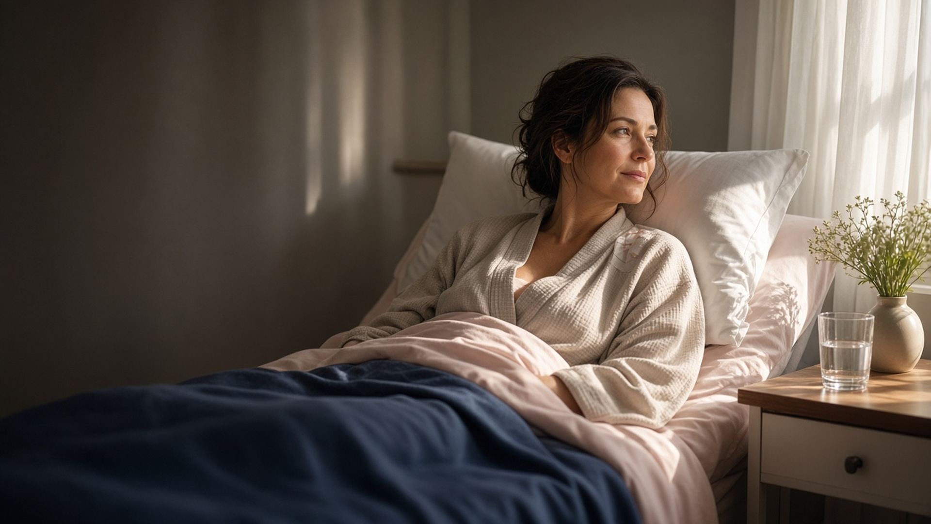 Repos calme après l'intervention