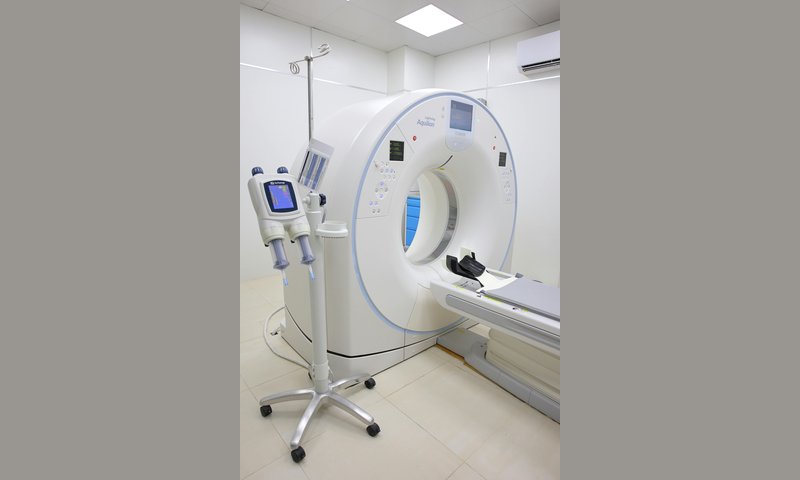 Scanner dosimétrique radiothérapie sein — simulation préalable au traitement